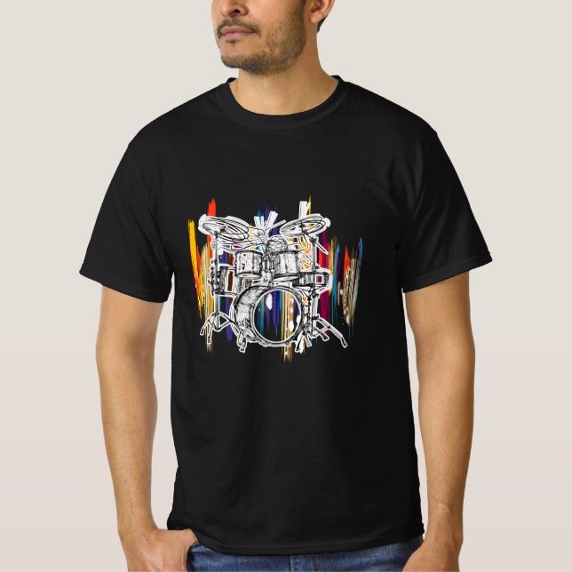Drummer Drummer Drums T-Shirt (Front)