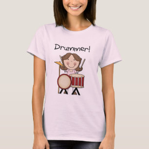 Drummer - Female Tshirts and Gifts