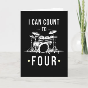Drummer Gift For Drummer Card