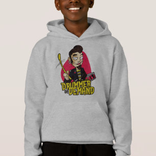 Drummer Guy with Drumsticks Design