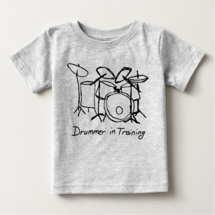 Drummer in Training Baby T-Shirt