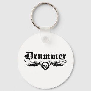 Drummer Keychain