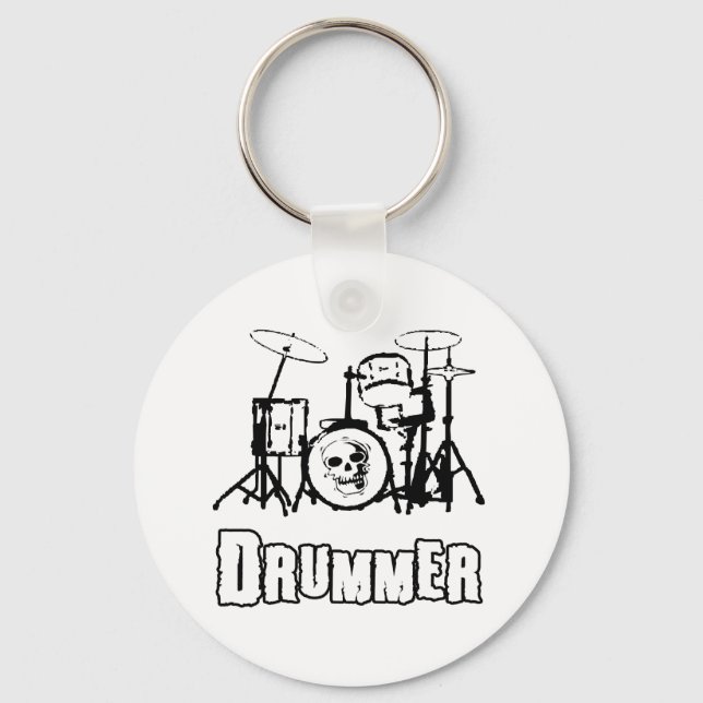 Drummer Keychain (Front)