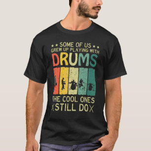 Drummer Nice Drums Graphic Design T-Shirt