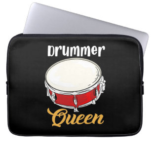 Drummer Queen Laptop Sleeve