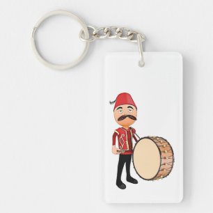 Drummer Ramadan - Fabricant Porte - clé acrylique