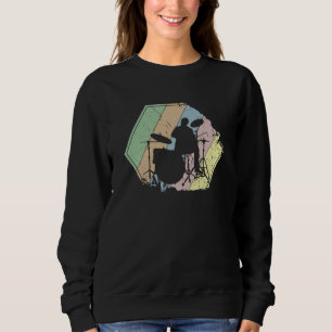 Drummer Retro Sweatshirt