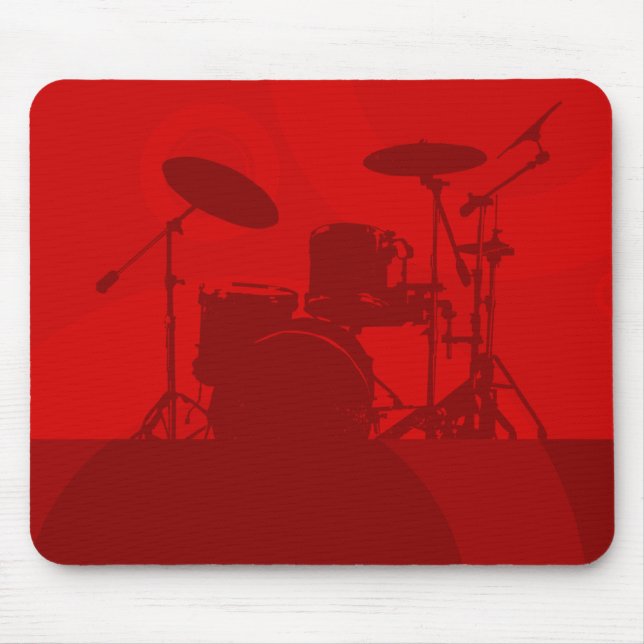 drummer rings mouse pad (Front)