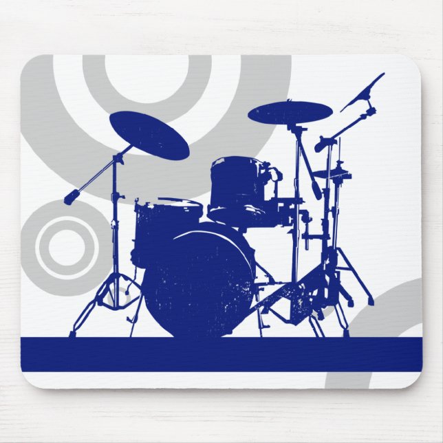 drummer rings mouse pad (Front)