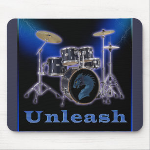 Drummer t-shirts mouse pad