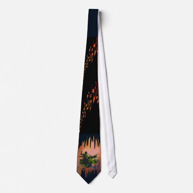 Drummer Tie 2, Copyright Karen J Williams (Front)
