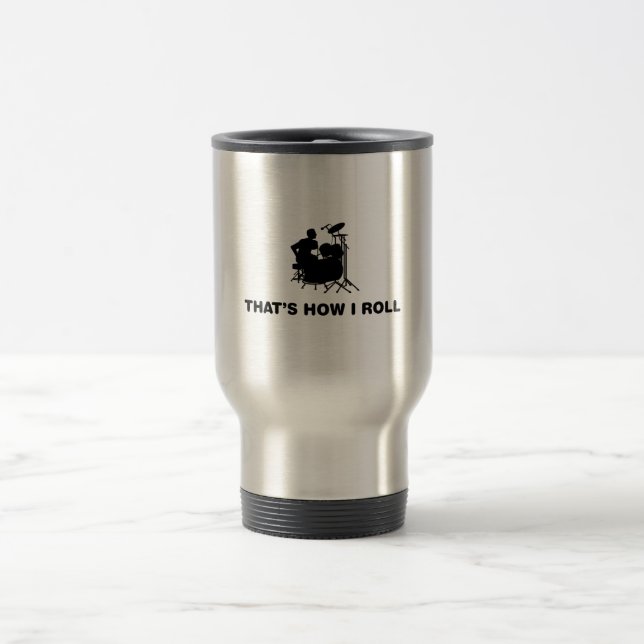 Drummer Travel Mug (Center)