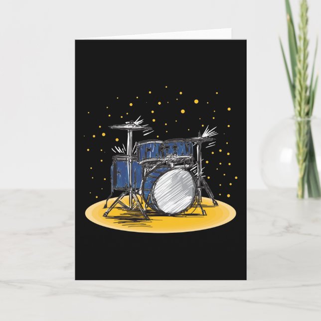 Drummers Are The Best Card (Front)