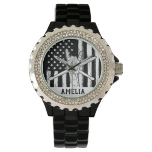 Drummers - Custom Name Watch