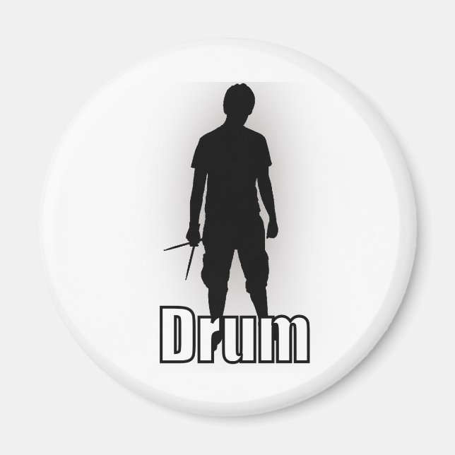 Drummer's Design Magnet (Front)