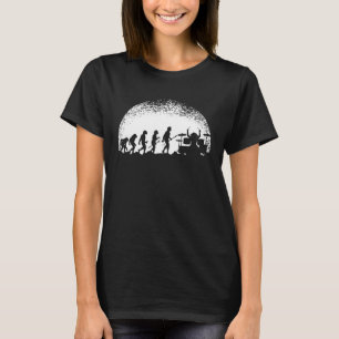Drummers rocks on Drum and Drumsticks for Drummer T-Shirt