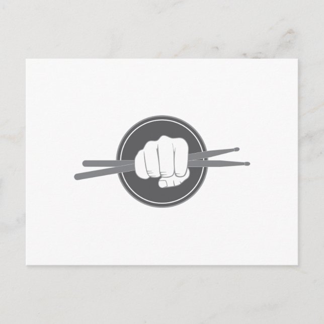 Drummers Stick Postcard (Front)