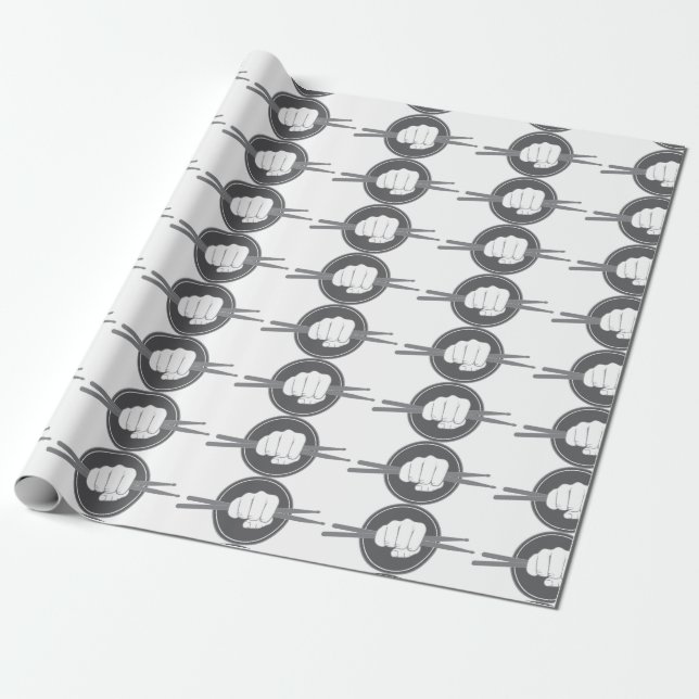 Drummers Stick Wrapping Paper (Unrolled)