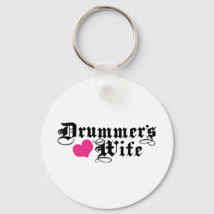 Drummer's Wife Keychain
