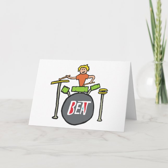 Drumming Card (Front)