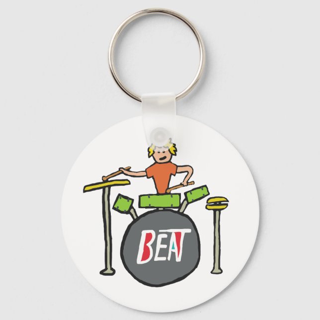 Drumming Keychain (Front)