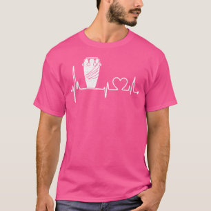 Drumming Lovers Musical Instrument Conga Drum Hear T-Shirt
