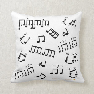 Drumming Pillow Drummers Rudiments Notes Grooves