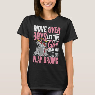 Drumming Player Apparel Drummer Quote Drumset for T-Shirt
