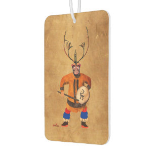 Drumming Shaman Air Freshener