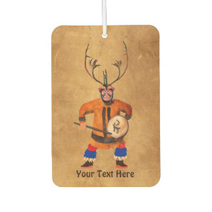 Drumming Shaman Air Freshener
