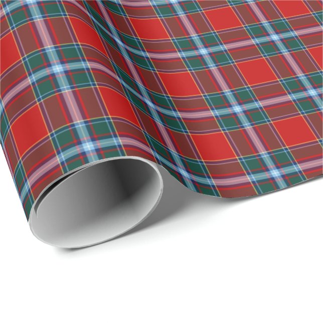 Drummond Clan Tartan Wrapping Paper (Roll Corner)