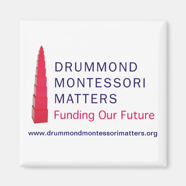 Drummond Montessori Magnet (Devant)