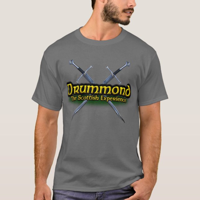 Drummond The Scottish Experience Clan T-Shirt (Front)