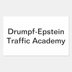 Drumpf-Epstein Trafficking Hankamer Artjunkhaus Sticker