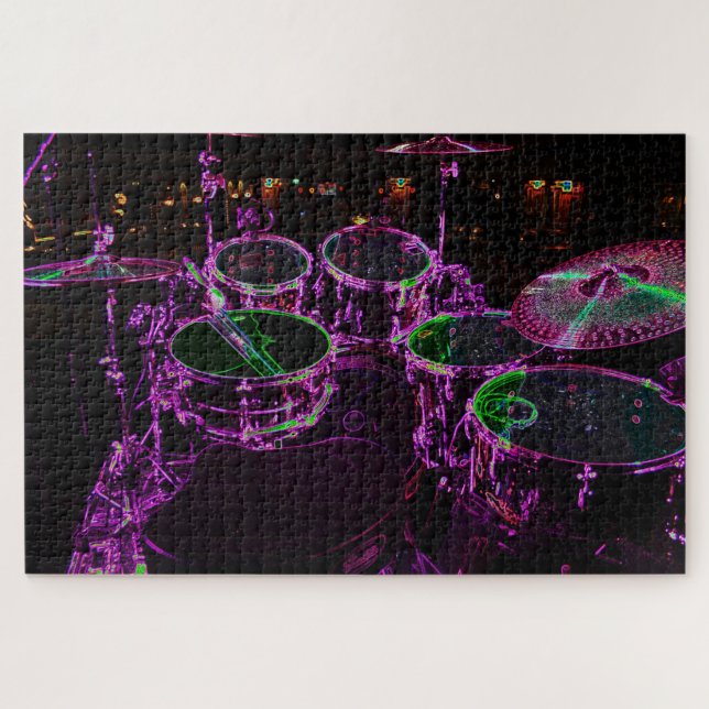 Drums 20x30 1014pc jpcna jigsaw puzzle (Horizontal)