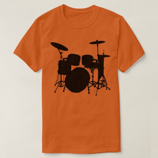 Drums          2  T-Shirt (Design Front)