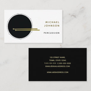 Drums Business Card