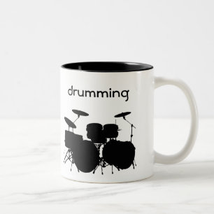 Drums Design Coffee Mug