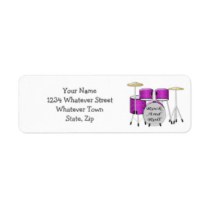 Drums Design Return Address