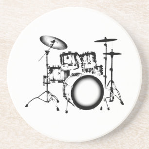 Drums "Drawing" Coaster