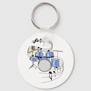 Drums Keychain