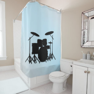 Drums Music Design Blue