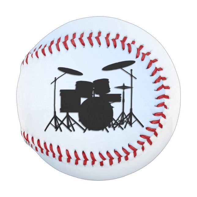 Drums Music Design Blue Baseball (Front Right)