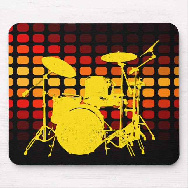 drums : musicmeters mouse pad (Front)