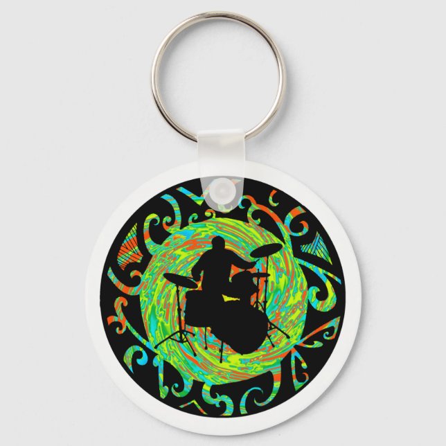 DRUMS NEW STAND KEYCHAIN (Front)