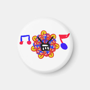Drums on 4th July Magnet