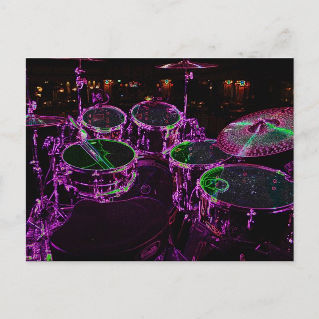Drums pc arc4 postcard (Front)