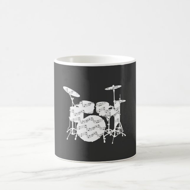 Drums Percussion Coffee Mug (Center)