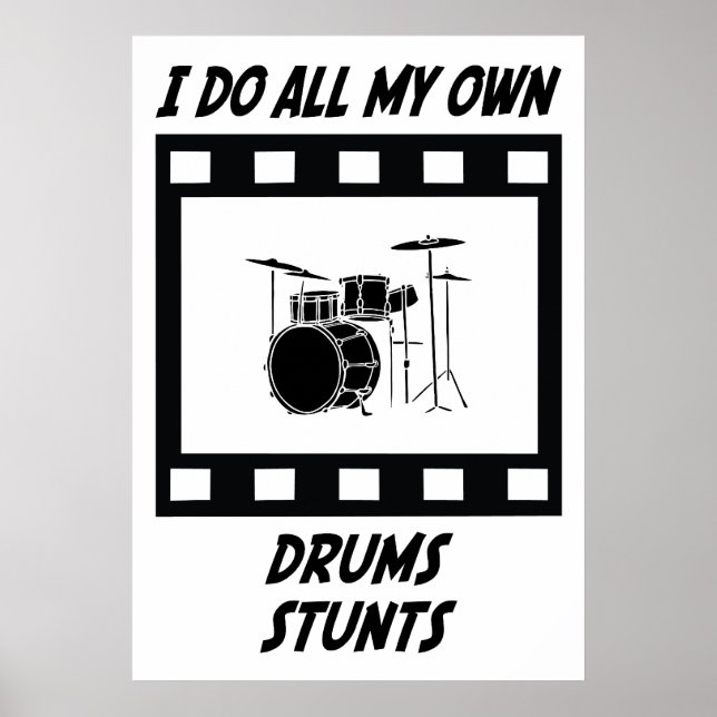 Drums Stunts Poster (Front)