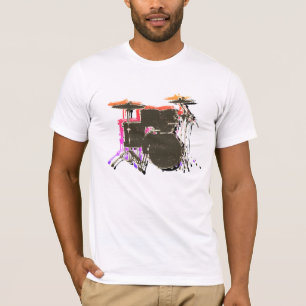 Drums T-Shirt for a Rock Drummer